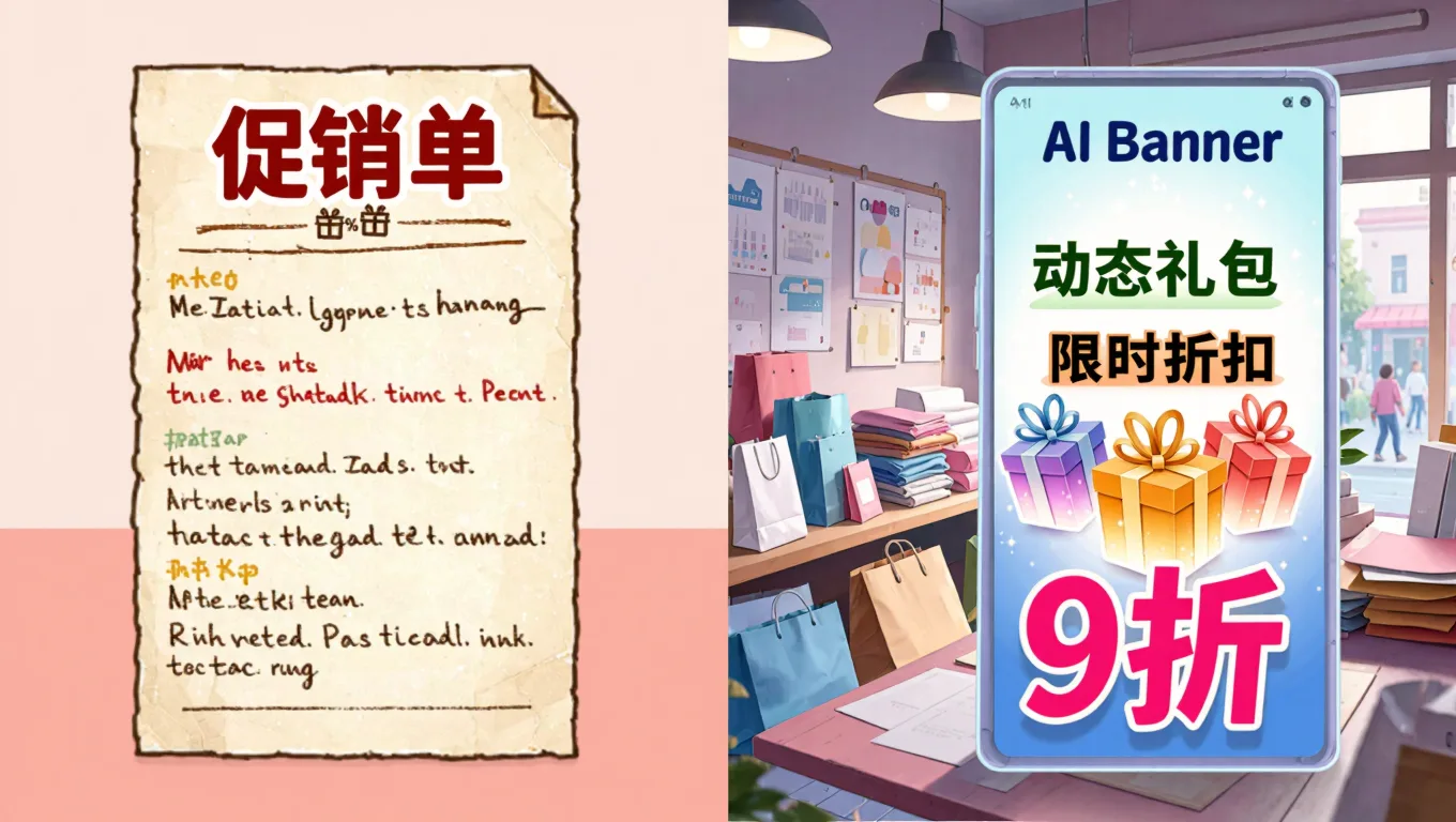 返校礼包Banner,文具店主抓住开学流量红利