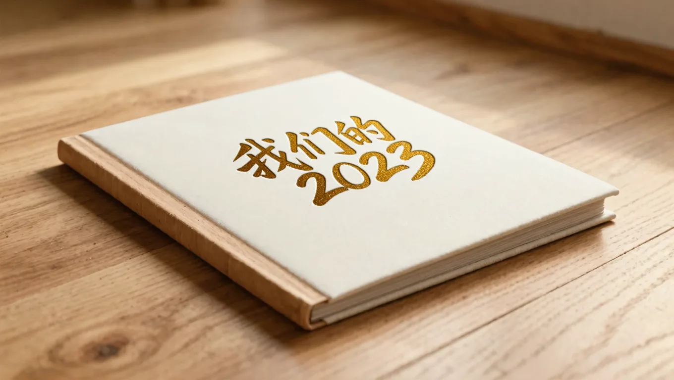 家庭相册封面标题艺术字定制，纪念日专属设计