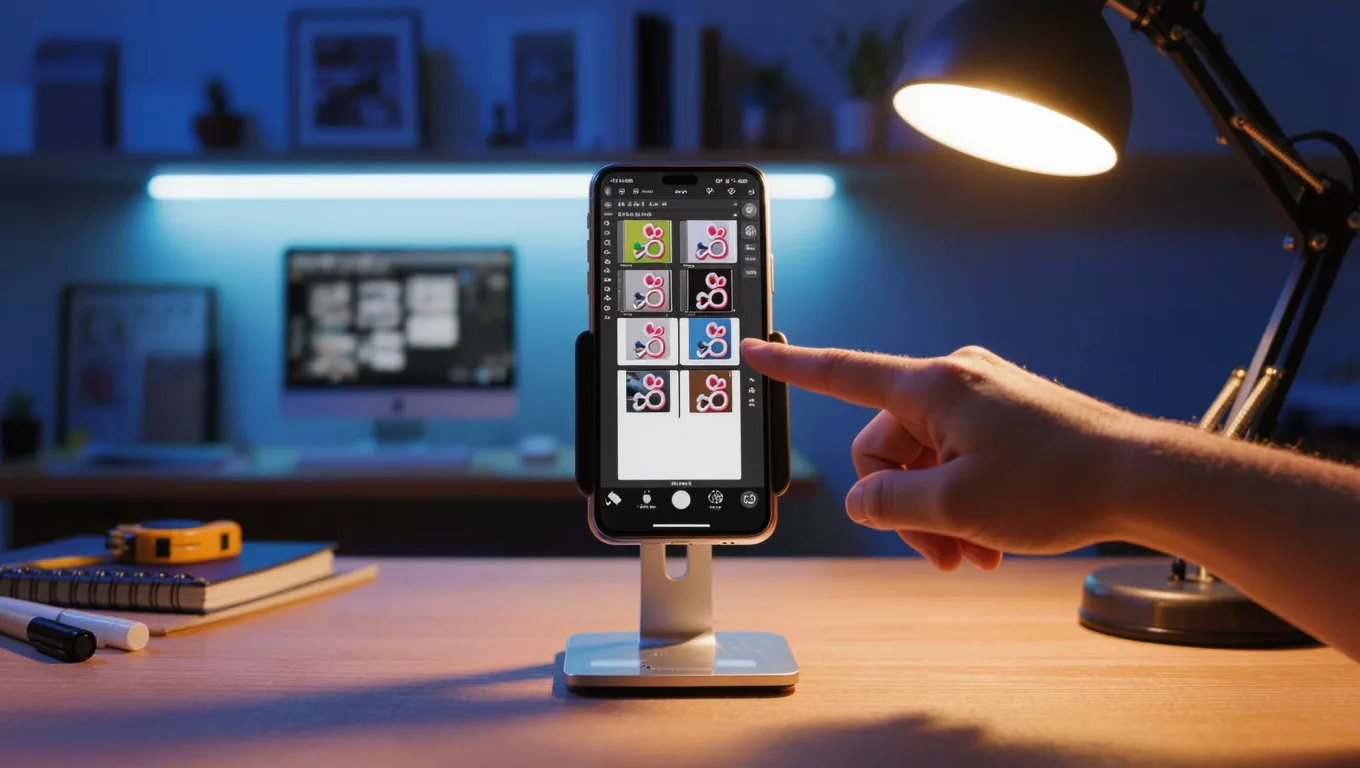 图叮AI手机端抖音封面模板选择步骤