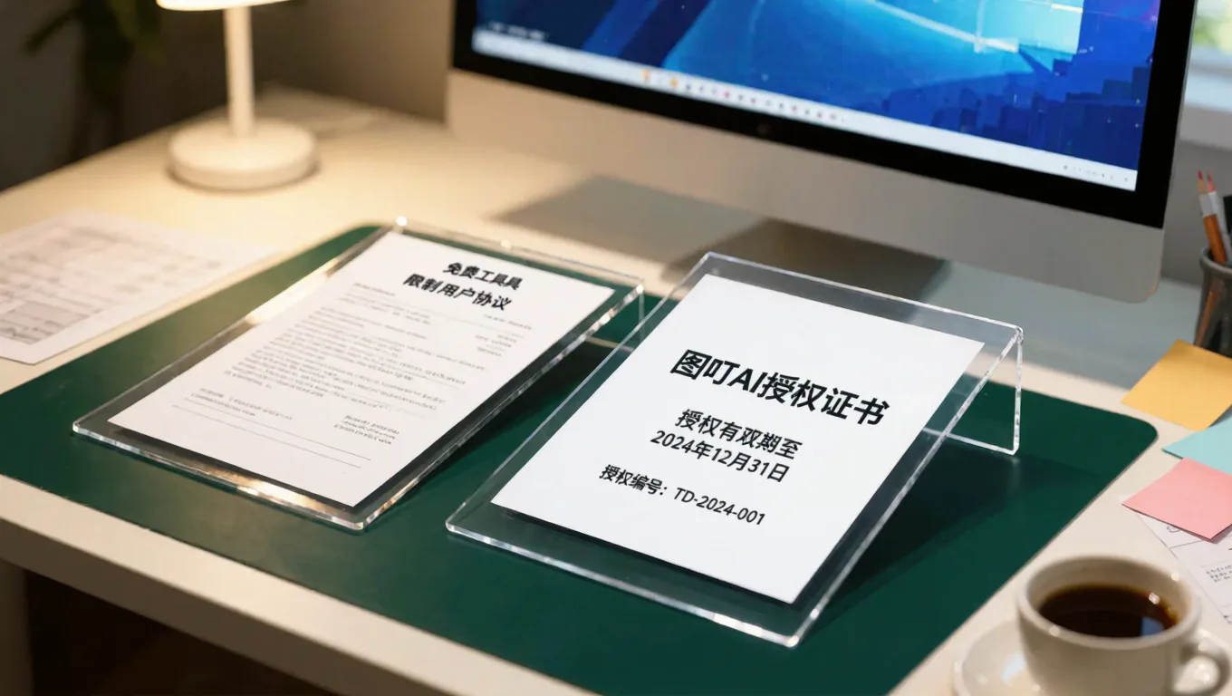 设计师接私单避雷:免费抠图版权风险 vs 图叮AI商用授权保障无忧