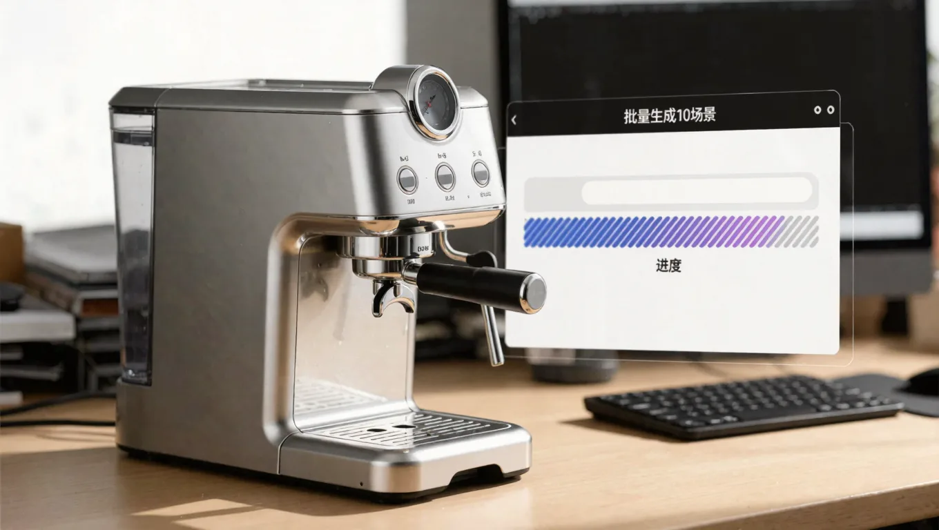 淘宝详情页提速:AI批量生成场景图替代实拍