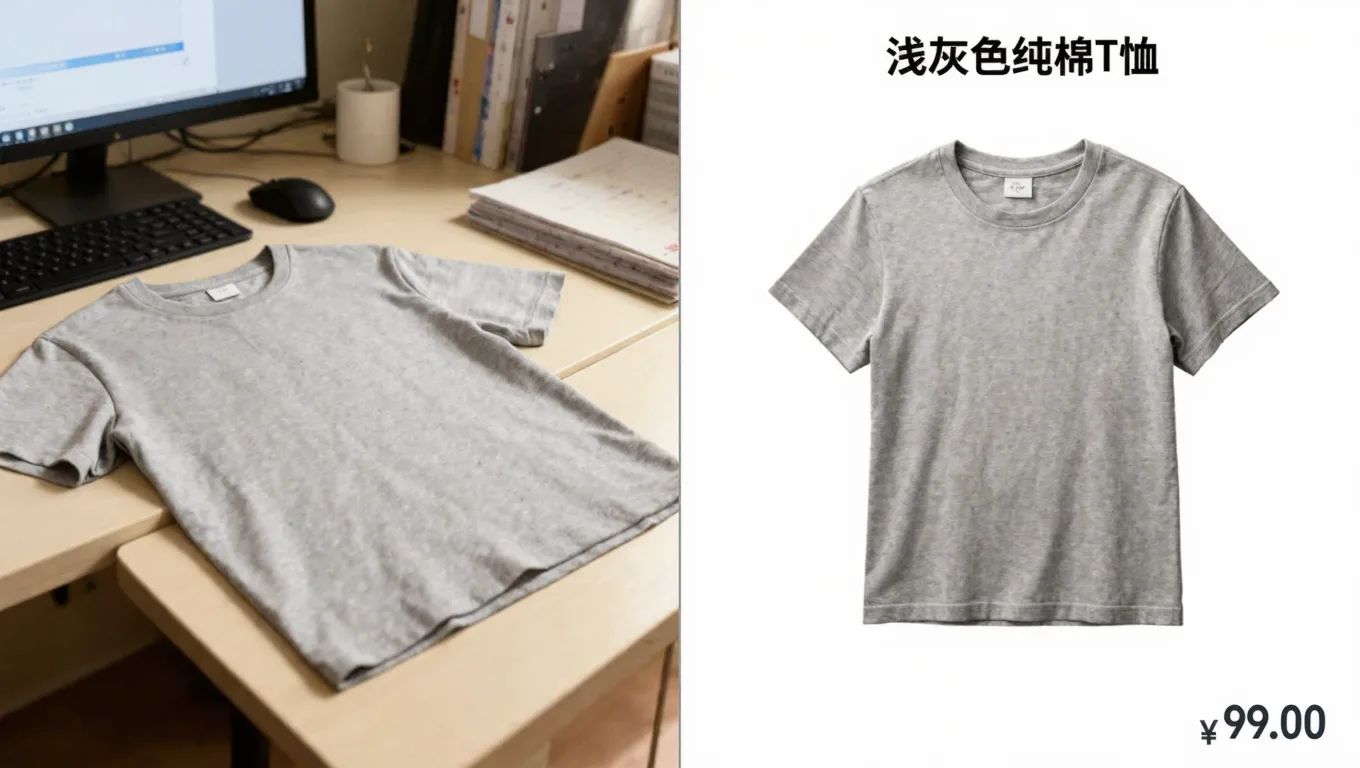 一键生成高点击率白底主图,淘宝新店7天销量翻倍