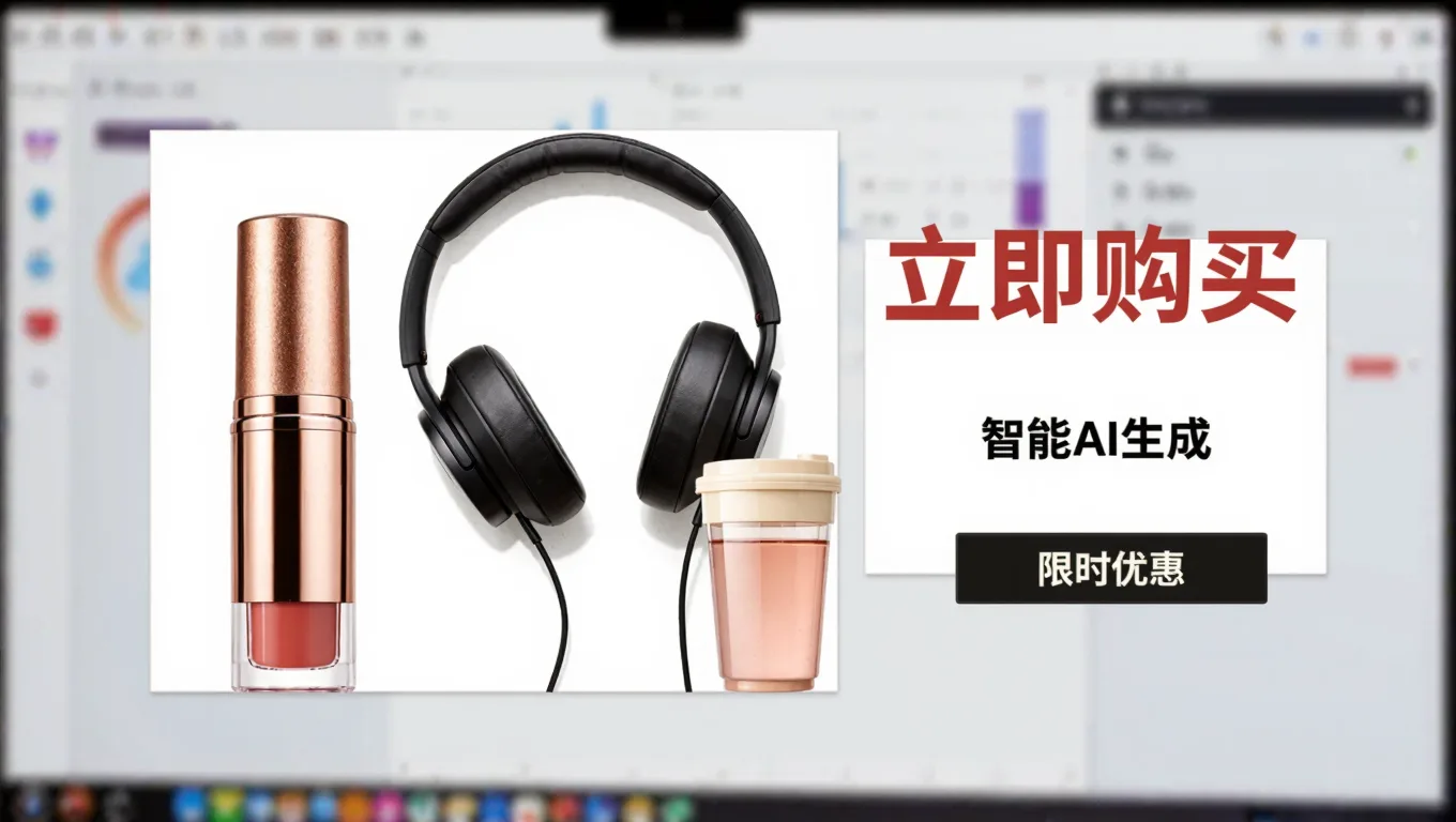 一键生成高点击率白底主图,淘宝新店7天销量翻倍