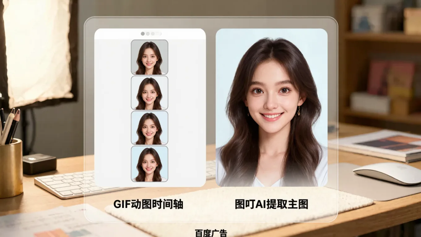 GIF动图怎么变高清主图？图叮AI提取关键帧