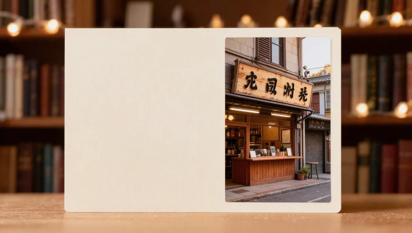 腊八节老照片修复:粥铺街景上色复原