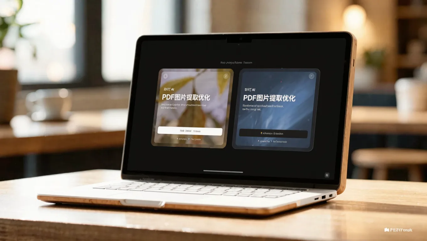 独立设计师交稿无忧:图叮AI清除PDF嵌入图压缩噪点
