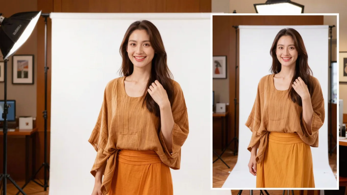 图叮AI服装直播切片抠图对比
