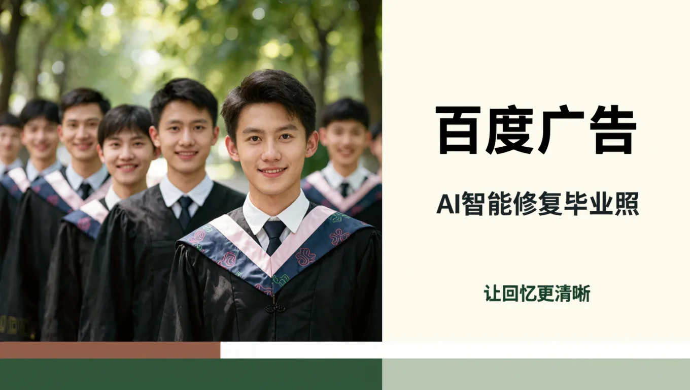 毕业合影太糊？图叮AI三步还原全班清晰笑脸