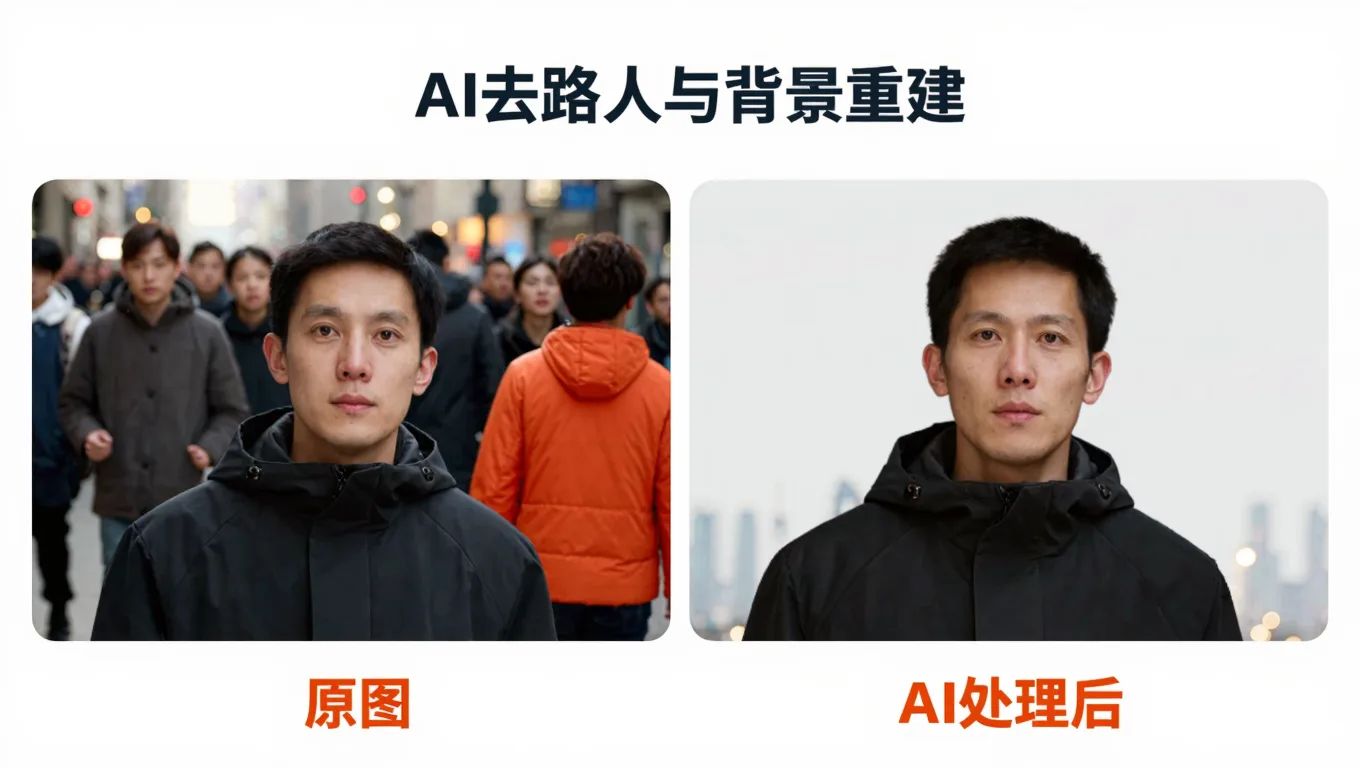 图叮与醒图去路人对比