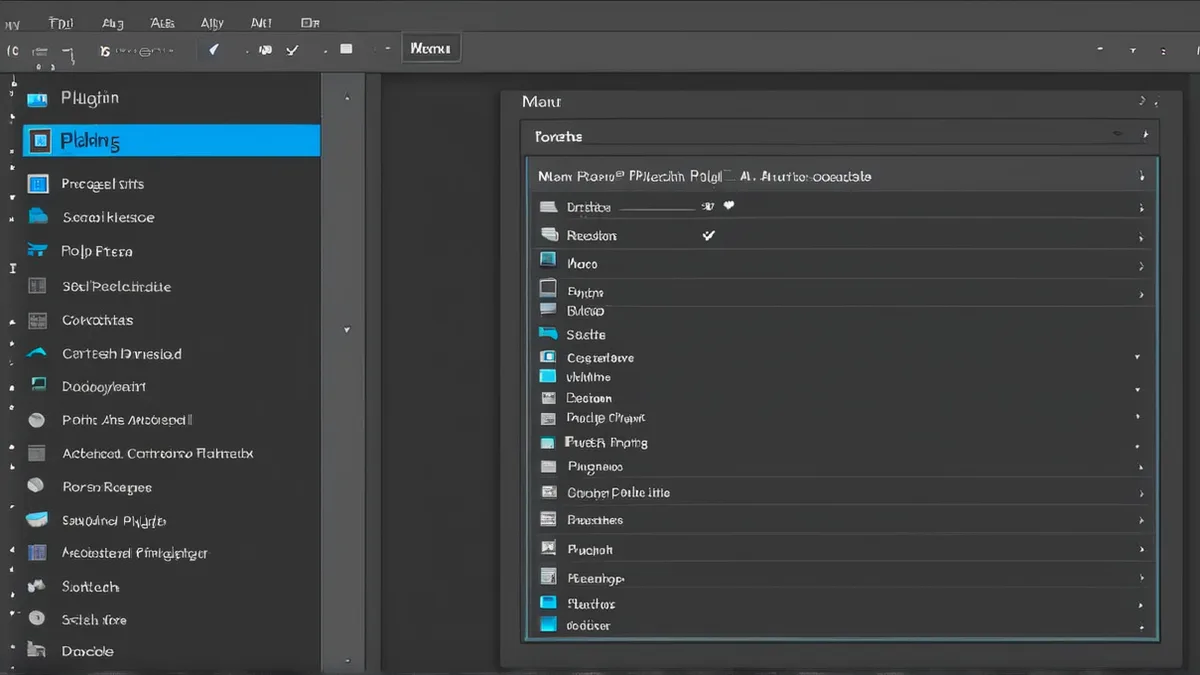 Photoshop 的增效工具菜单里，图叮 UXP 插件已经装好，面板停靠在界面右侧